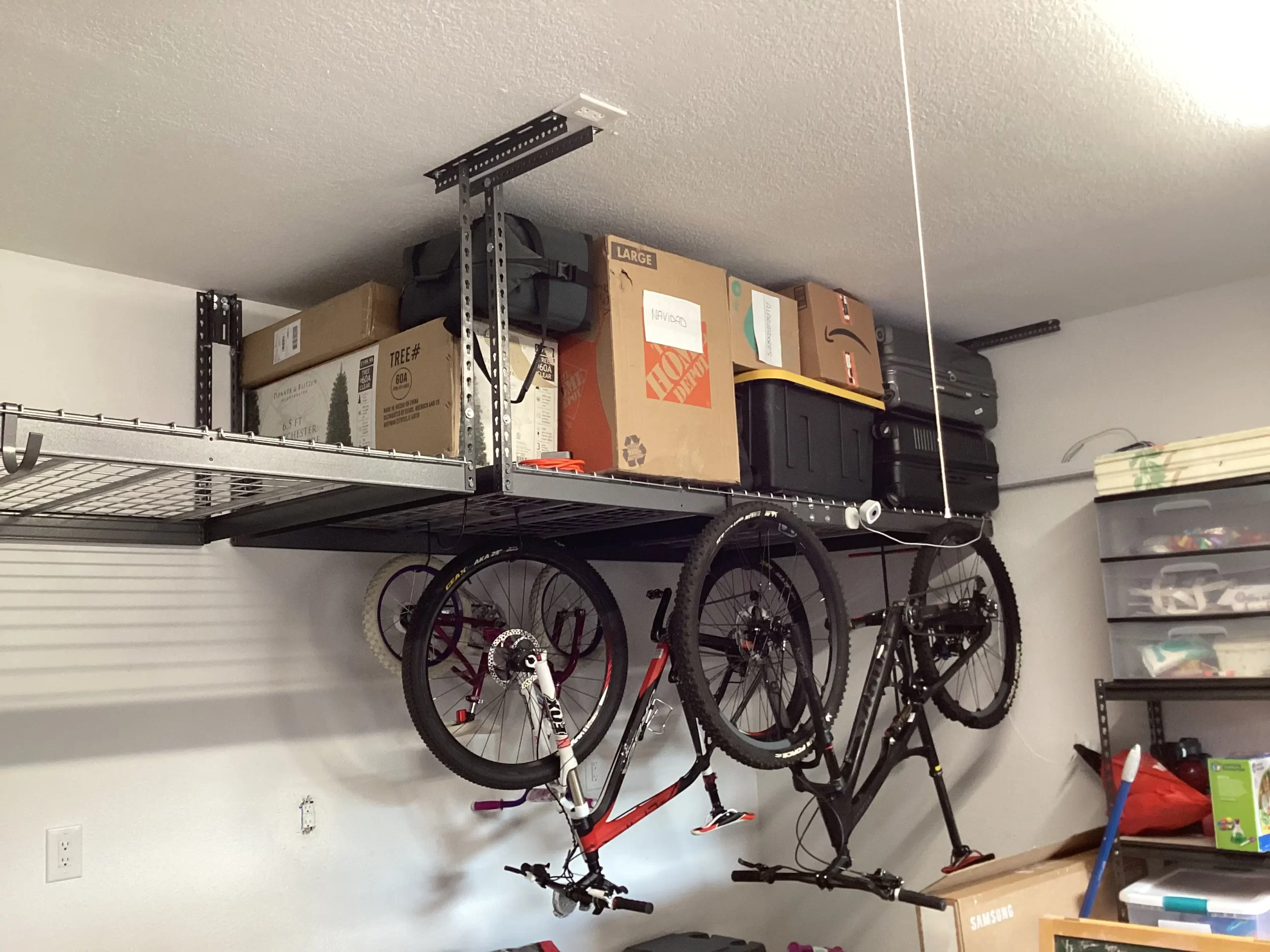 The Versatility of Ceiling Storage Racks in Your Home - HDR Garage