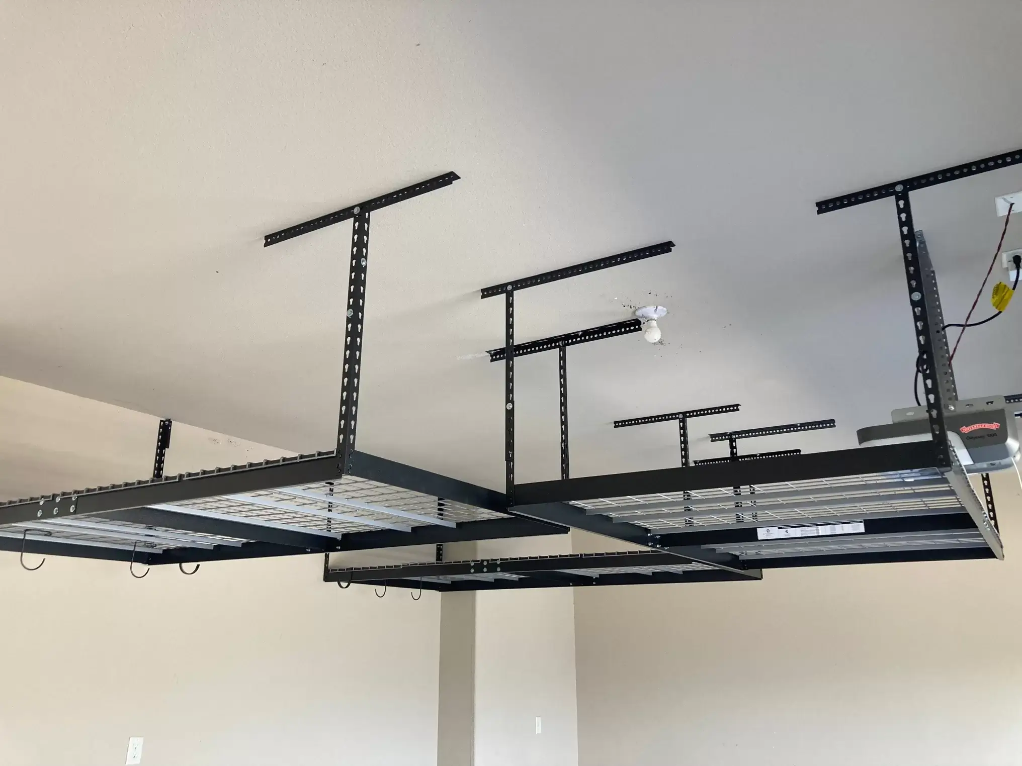 Step-by-Step Guide: How to Install Overhead Garage Storage Racks - HDR  Garage - Garage Storage DFW