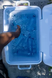 how to store coolers in garage